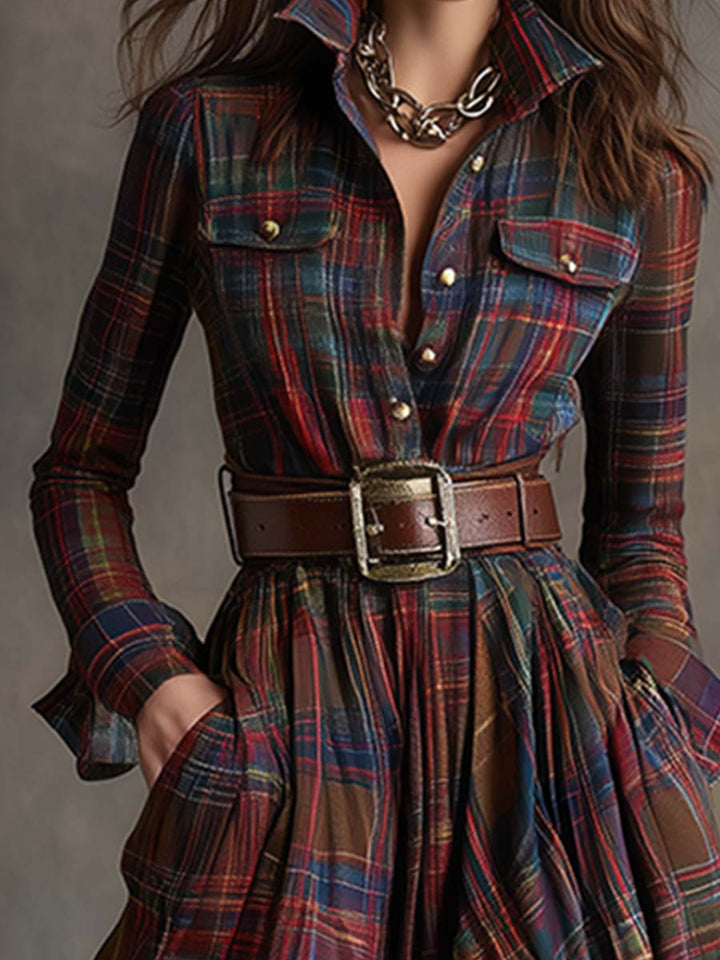 Louisa | Classic Refined Button-Up Dress