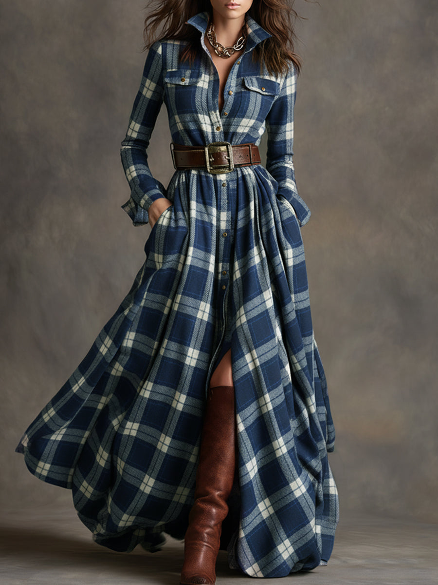 Louisa | Classic Refined Button-Up Dress